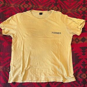 Men's Yellow Former T-Shirt